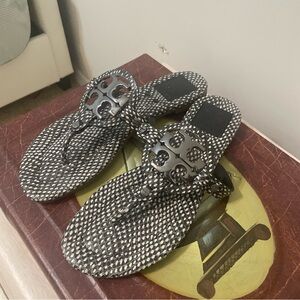 Tory Burch Monochrome Flip-Flops